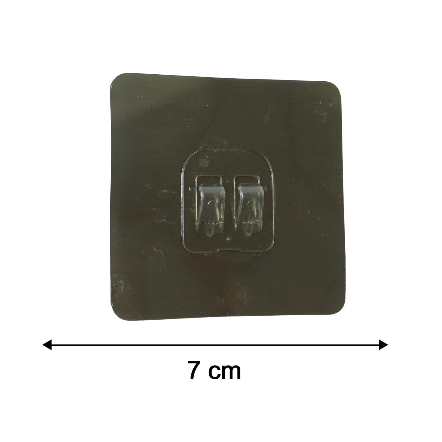 Heavy-Duty Adhesive Wall Hook – Transparent