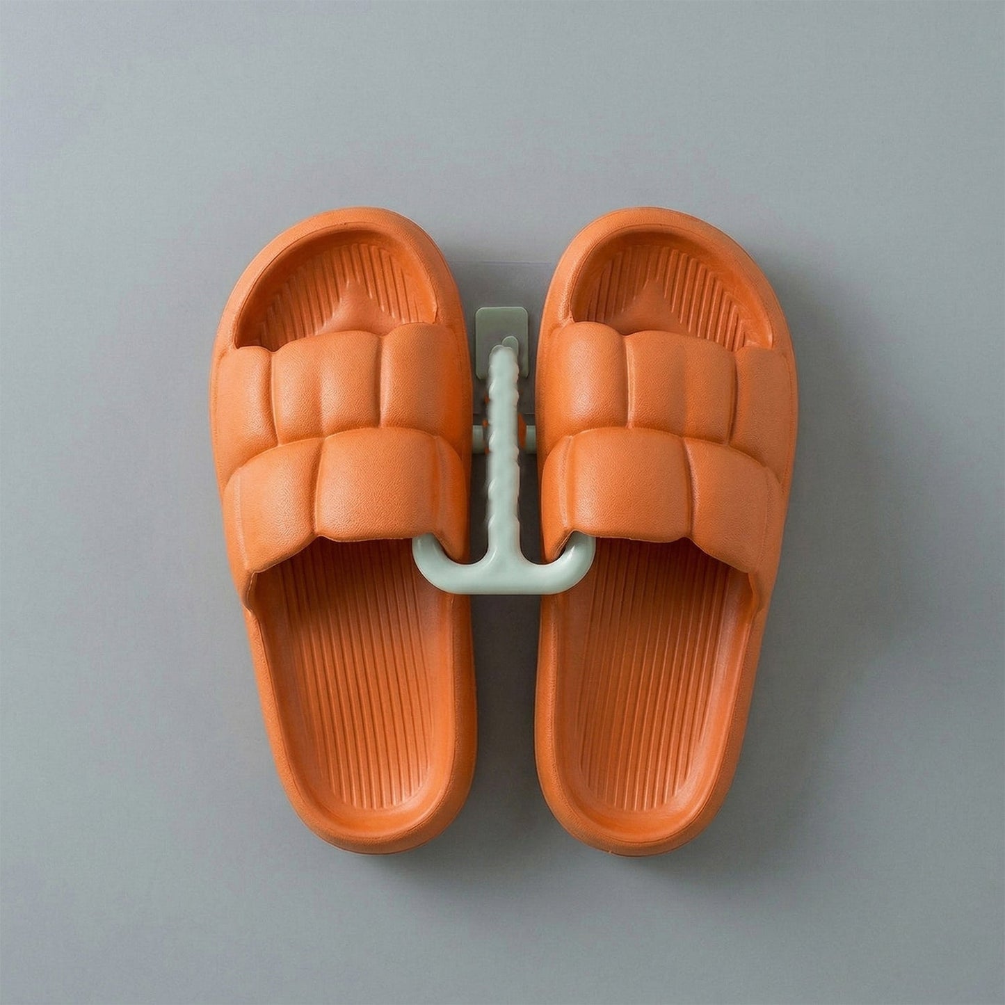 Space-Saving Wall-Mounted Slipper Holder – Easy to Install