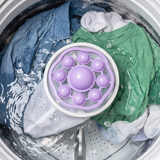 Washing Machine Floating Hair Catcher Filter Mesh Bag (1 Pc)