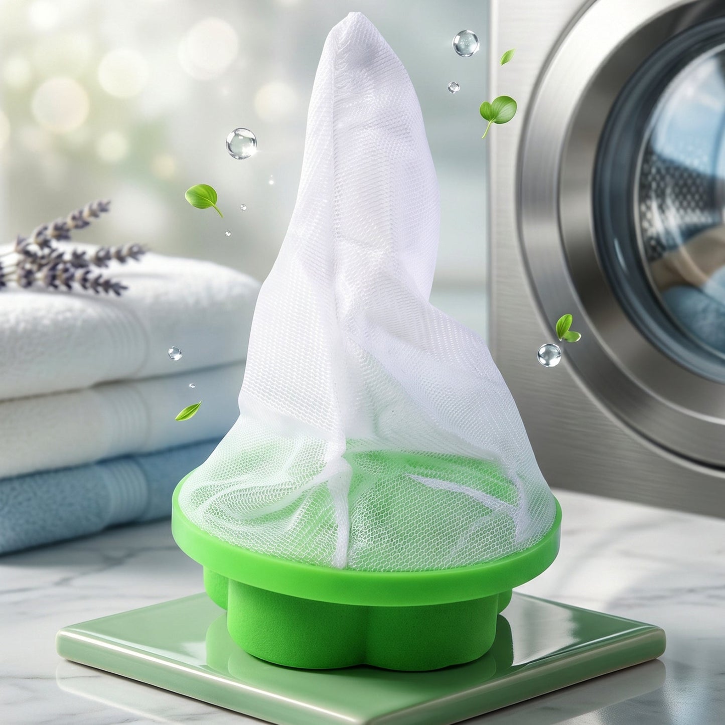 Reusable Washing Machine Floating Hair Lint Catcher – Mesh #2