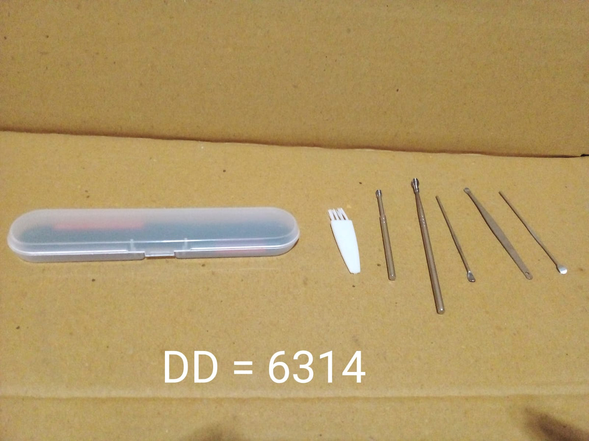 Earwax Removal Kit – 6-Piece Stainless Steel Set