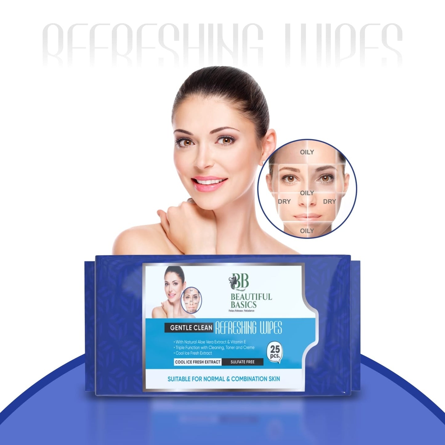 Wet Face Wipes – Hydrating & Alcohol-Free | Beautiful Basics