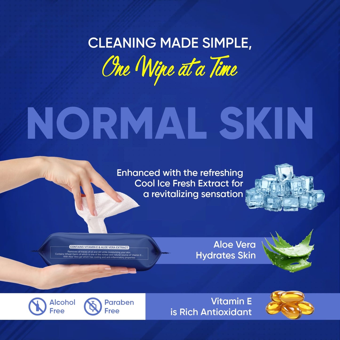 Wet Face Wipes – Hydrating & Alcohol-Free | Beautiful Basics
