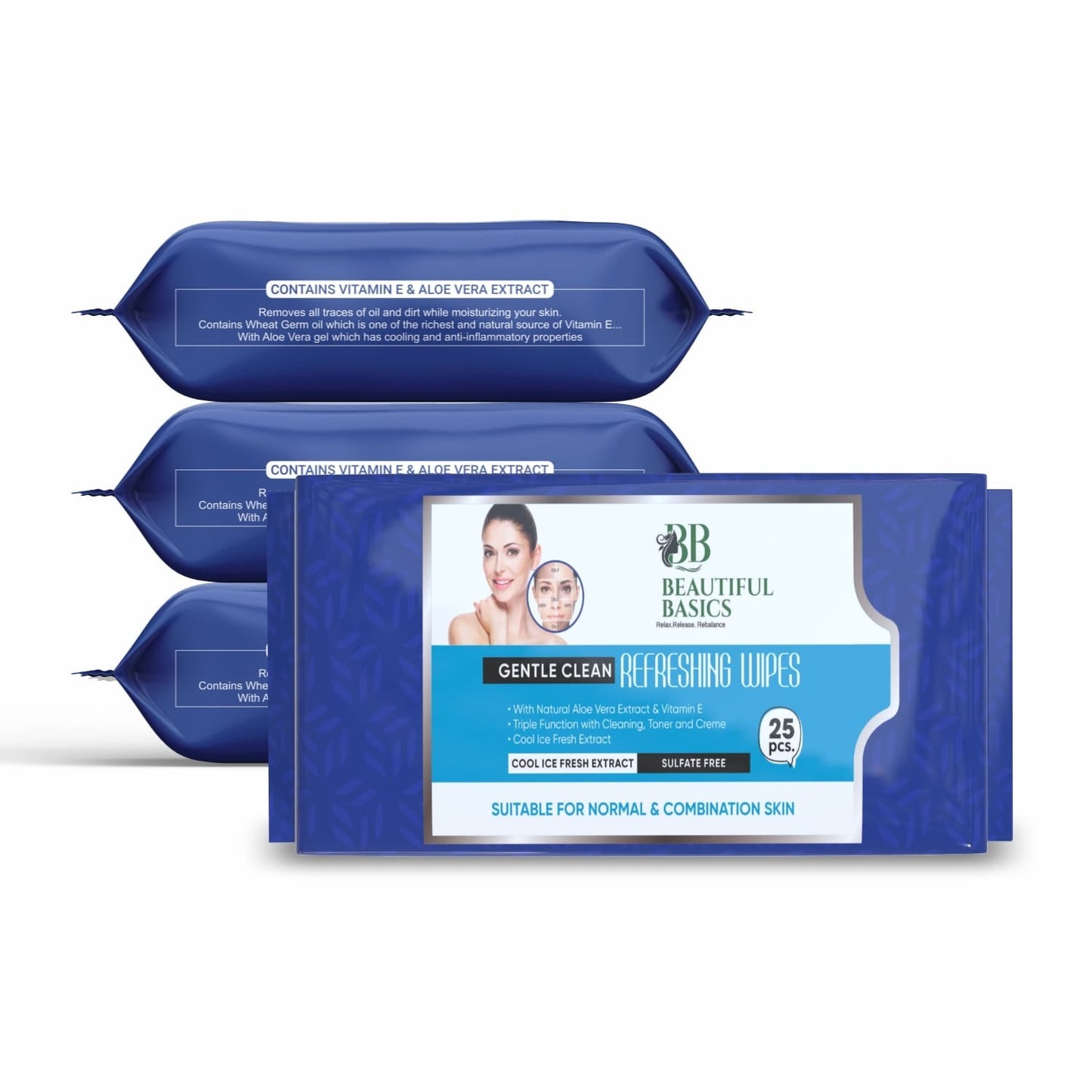 Wet Face Wipes – Hydrating & Alcohol-Free | Beautiful Basics