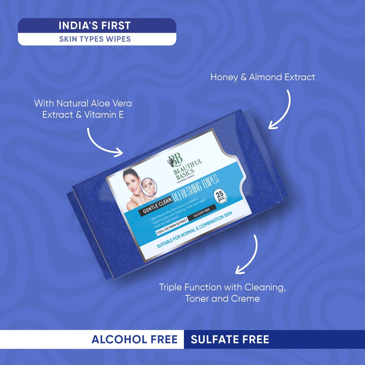 Wet Face Wipes – Hydrating & Alcohol-Free