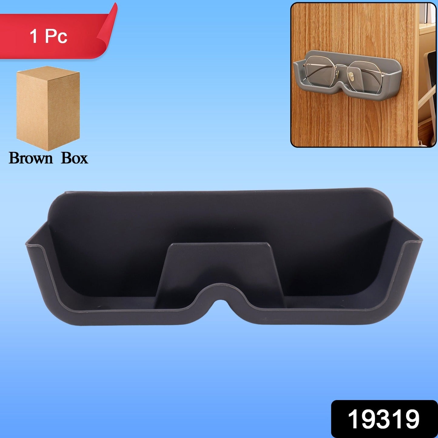 Clutter-Free Storage Wall Mounted Sunglasses Holder – Durable