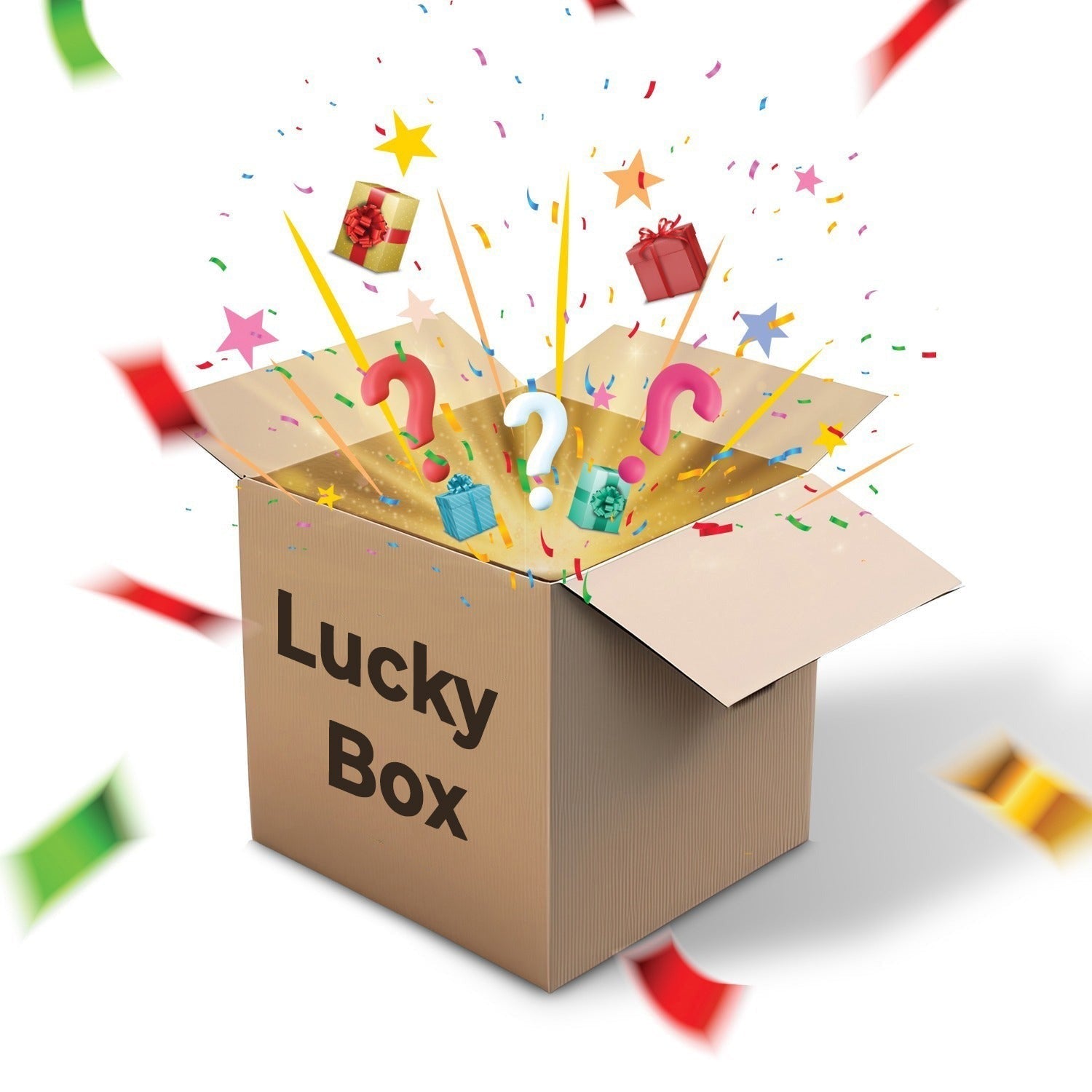 Premium Lucky Box surprise pack with Rs. 2500 value of gadgets and accessories