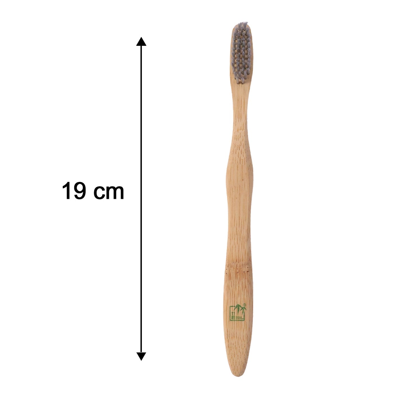 Soft Bristle Bamboo Toothbrush, Eco-Friendly Wooden Toothbrush for Adults (1 Pc)