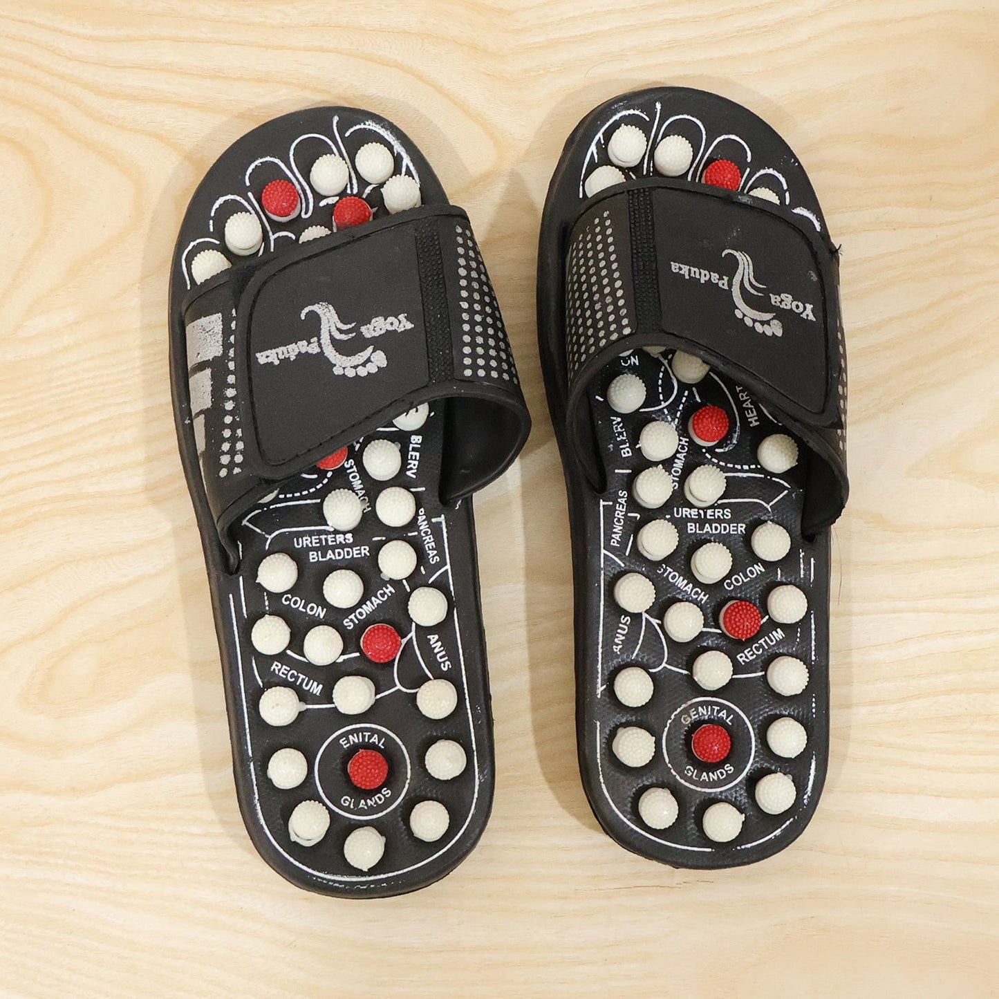 Acupressure Foot Massage Slippers Reflexology Massager Sandal Size...
