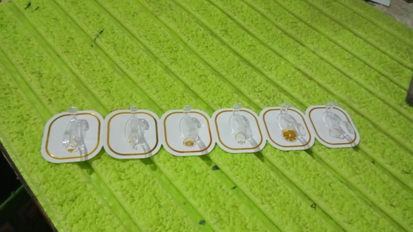 Reusable Transparent Adhesive Hooks (6 Pcs) – Strong