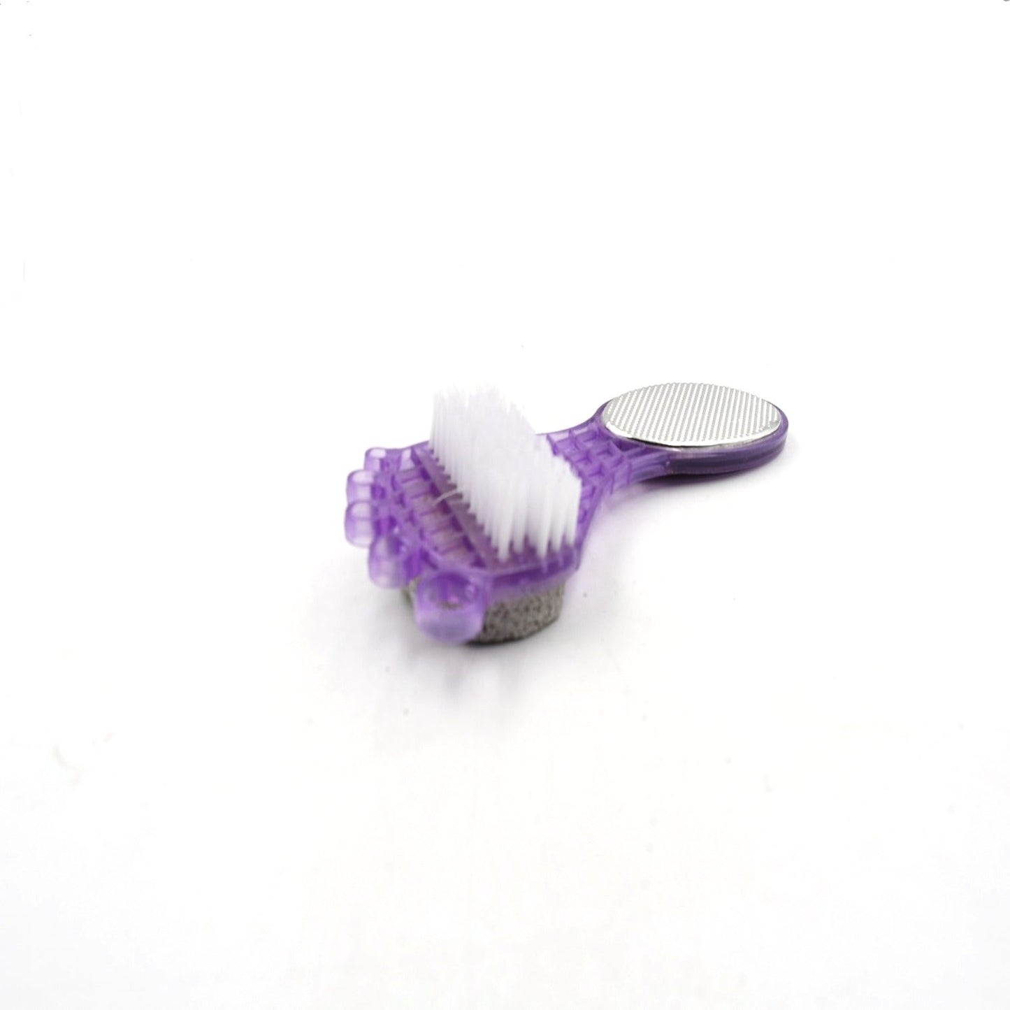 4-in-1 Pedicure Tool – Pumice & Emery File for Smooth Feet | VelvaBloom
