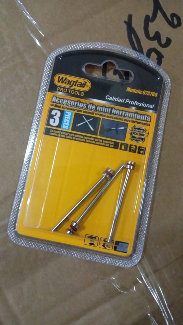 Cut-Off Wheel Mandrels – 3 Pcs Set for Rotary Tools & More | Cisora