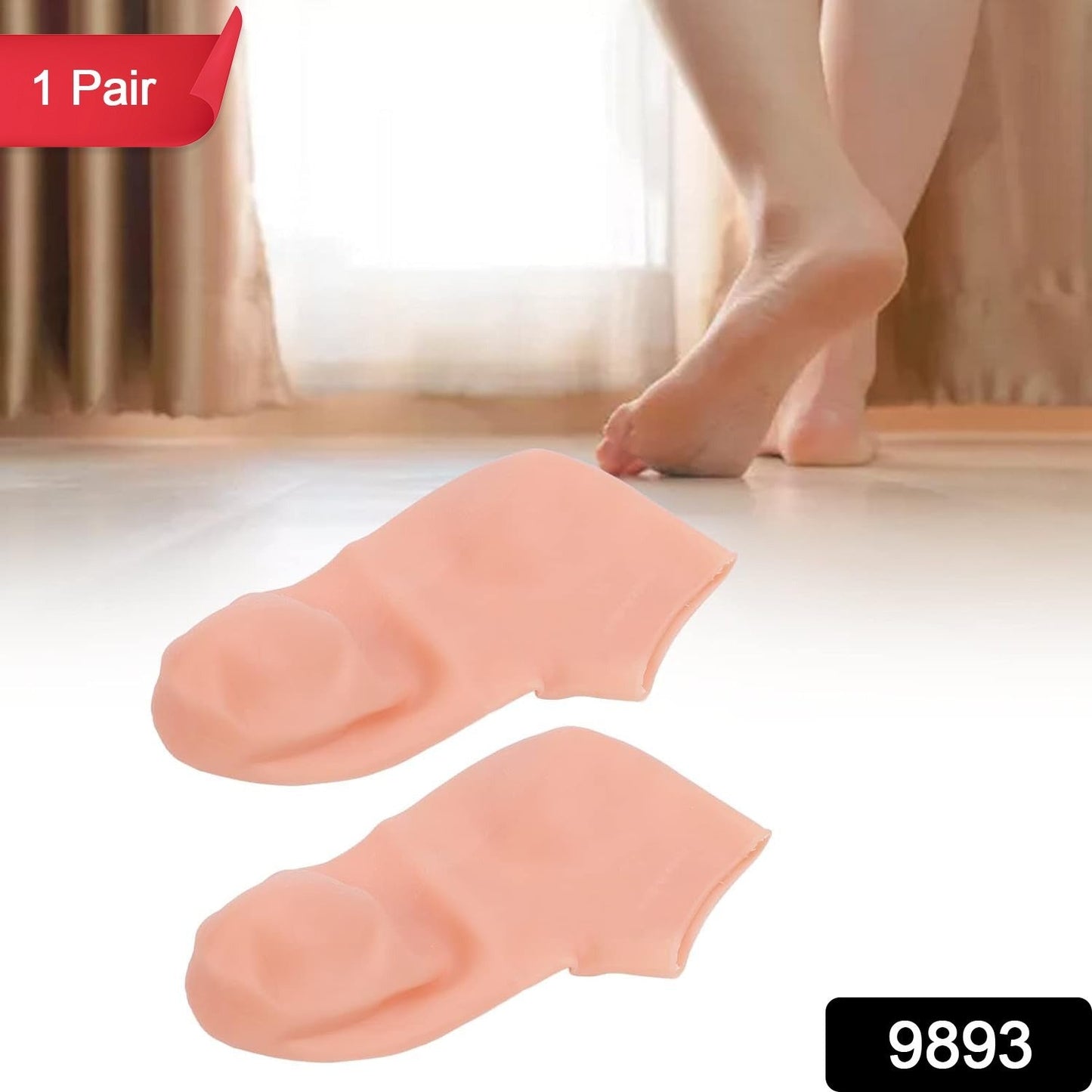 Silicone Moisturizing Socks – Softens & Repairs Dry Cracked Feet