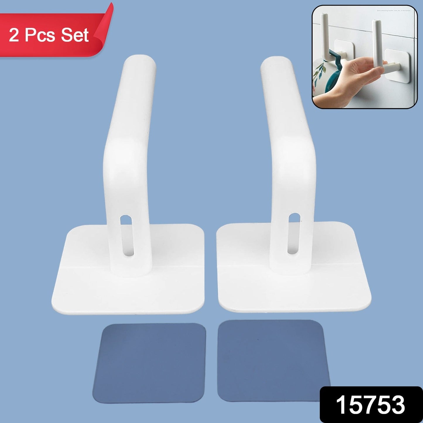 All-in-One Hanging Storage Rack – Kitchen & Bath - main product view