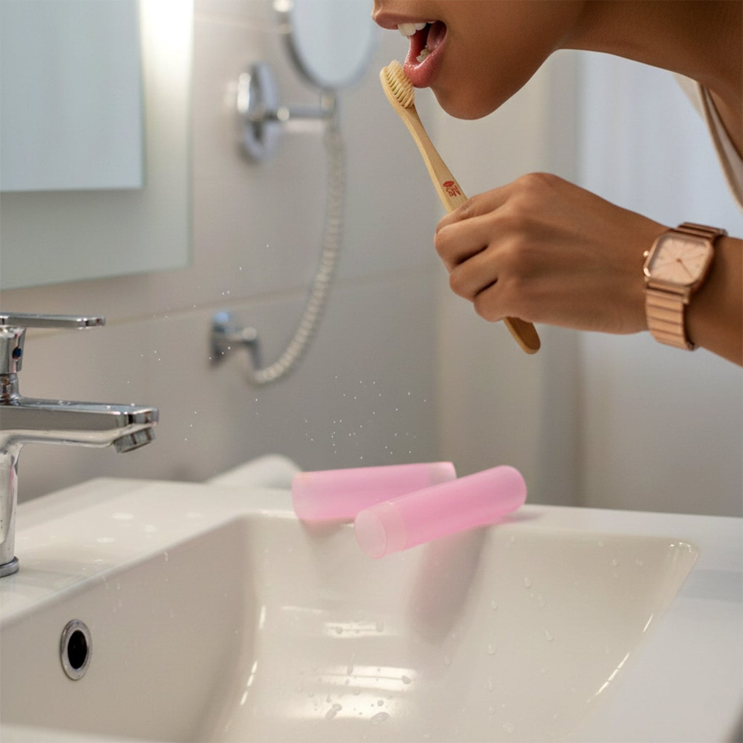 2-in-1 Toothbrush – Soft Bristles, Tongue Cleaner for Oral Care | BrushedUp