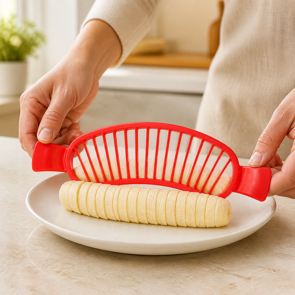 Banana Slicer – Fast & Uniform Fruit Slicing Tool - view 1