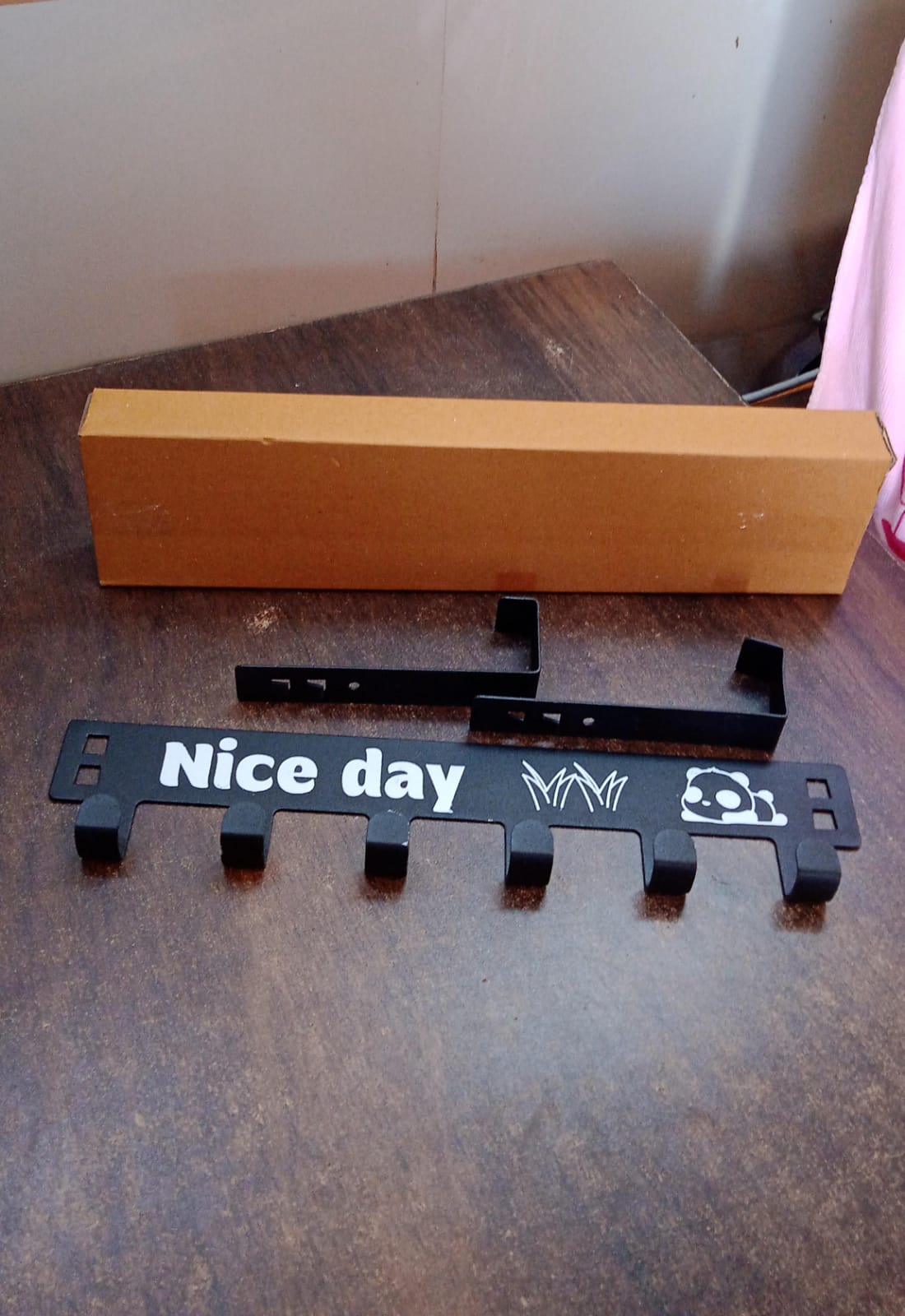 Heavy-Duty Carbon Steel Over Door Hook Rack – Hooks