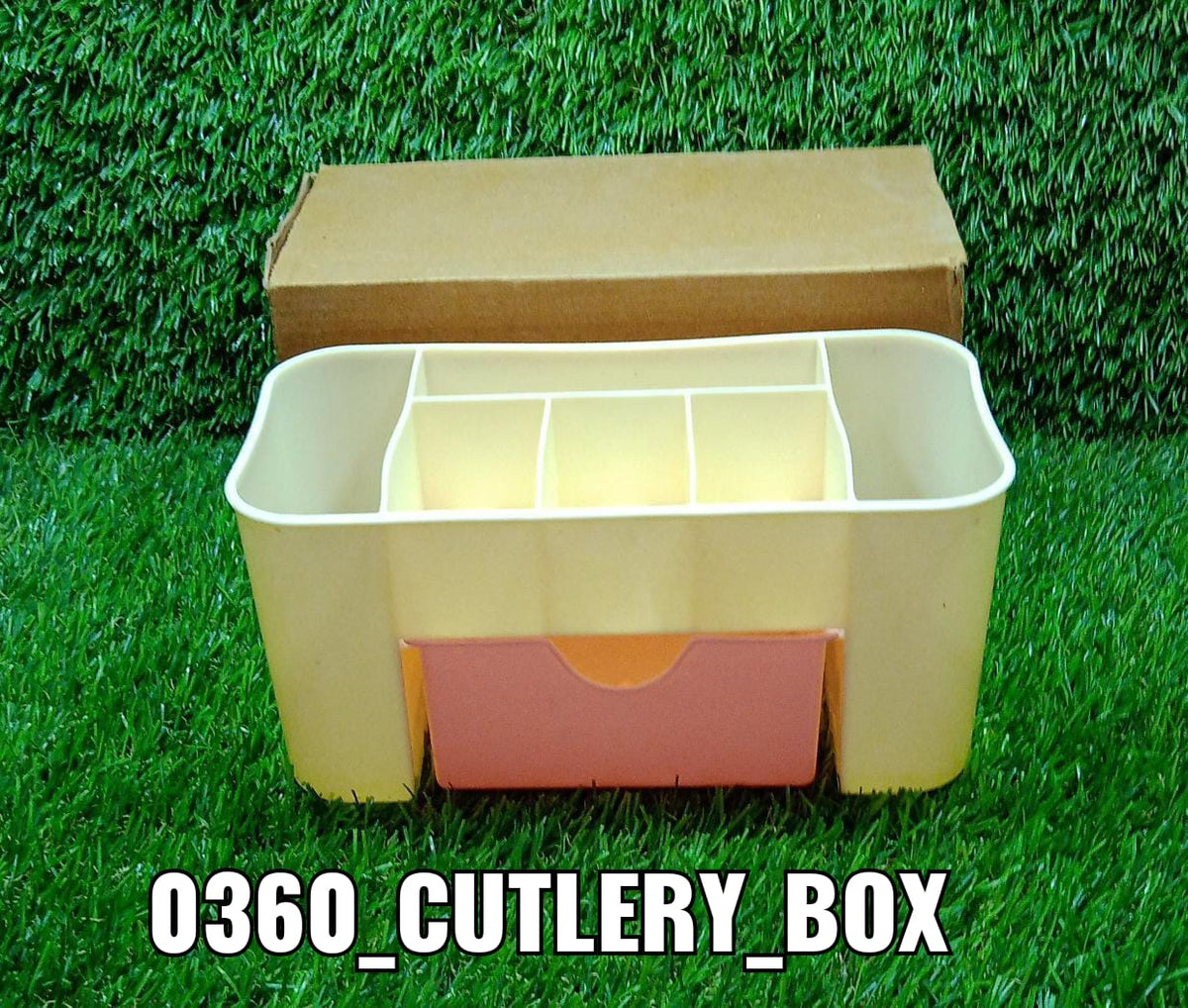 Makeup Organizer – Multi-Compartment Storage Box