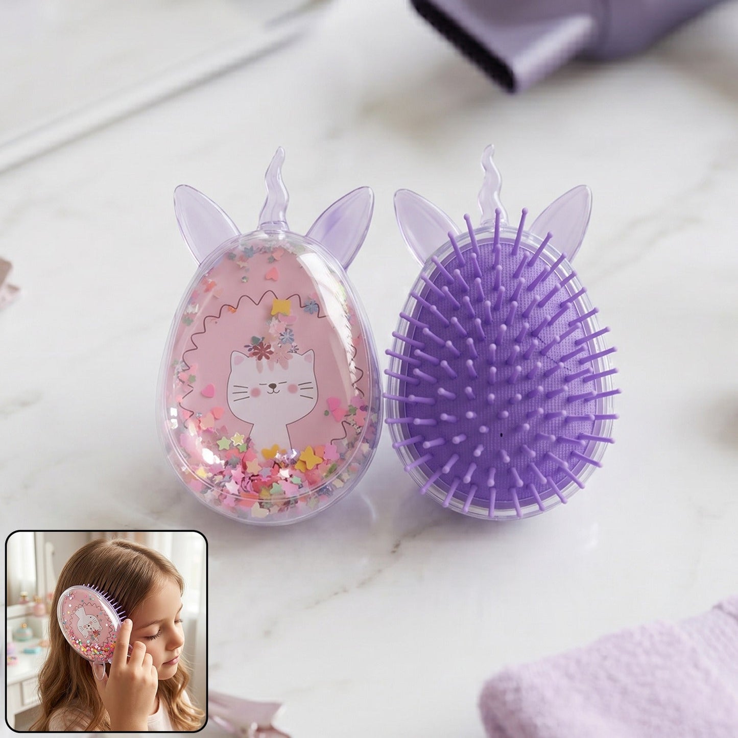 Cute Unicorn Hair Comb – Fun, Detangling & Stylish for Kids