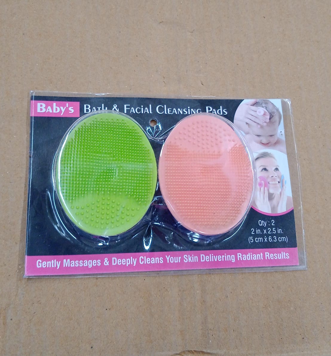 Silicone Facial Cleansing Brush – Gentle Exfoliation Set | Mini Bubbles