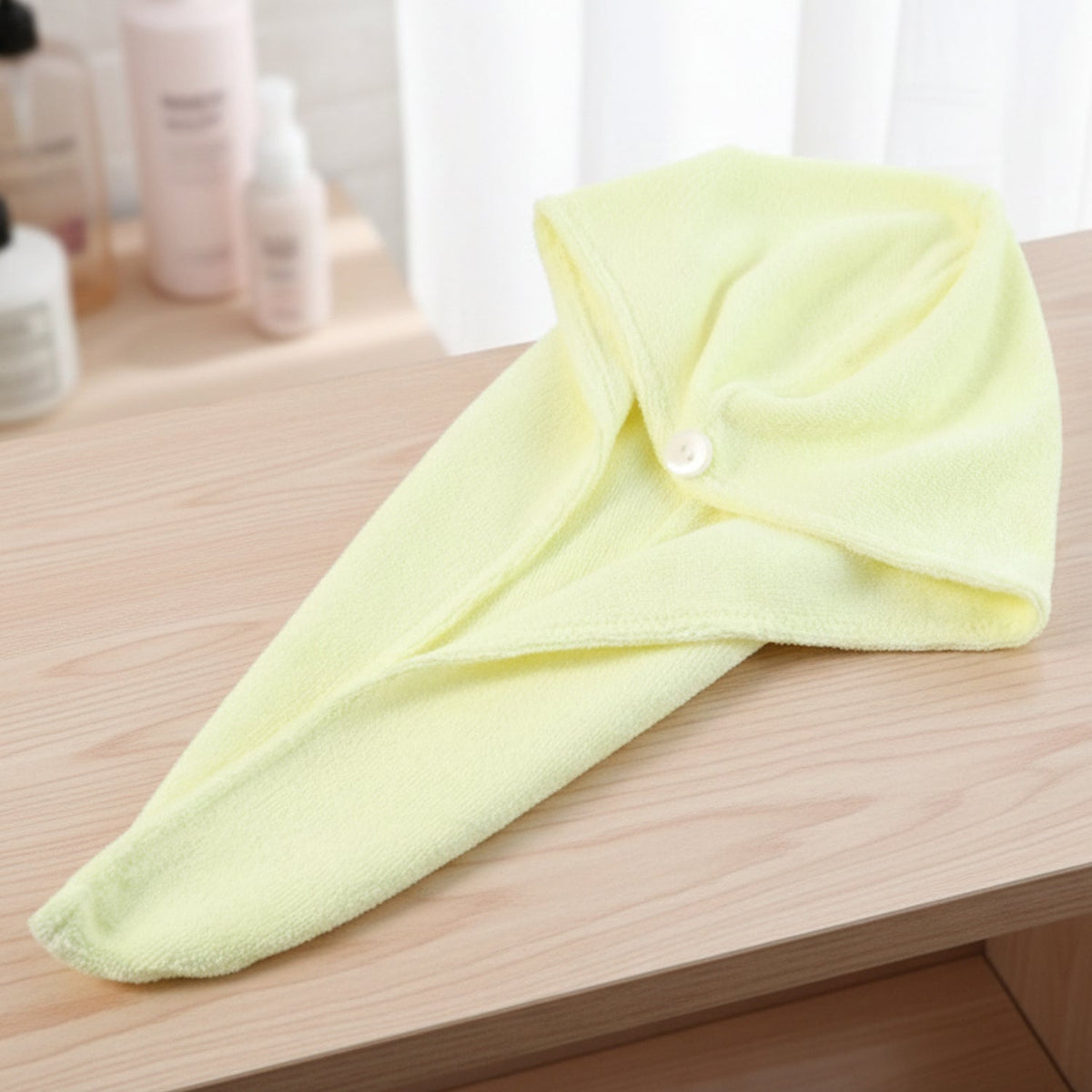 Microfiber Hair Drying Towel – Super Absorbent & Quick Dry