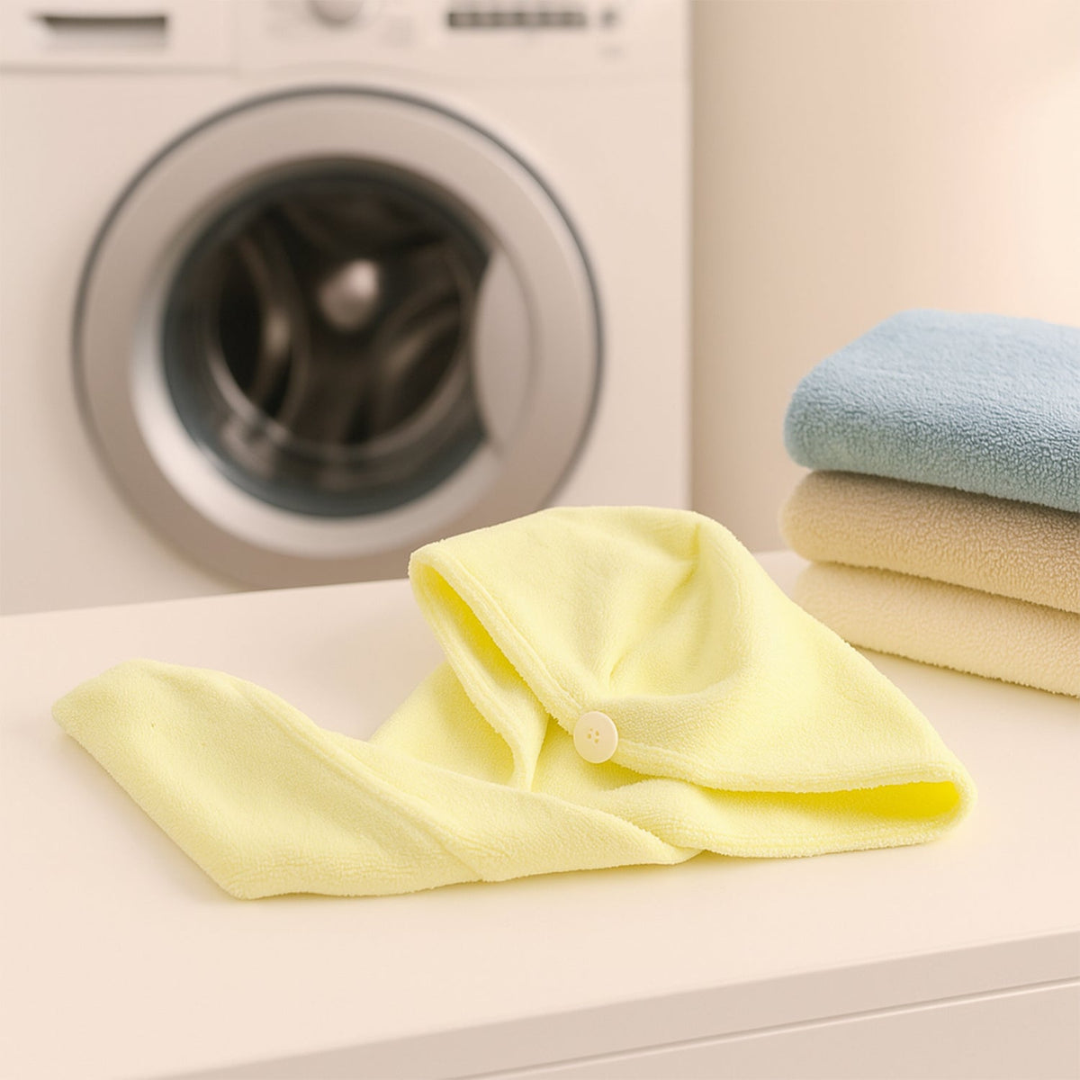 Microfiber Hair Drying Towel – Super Absorbent & Quick Dry