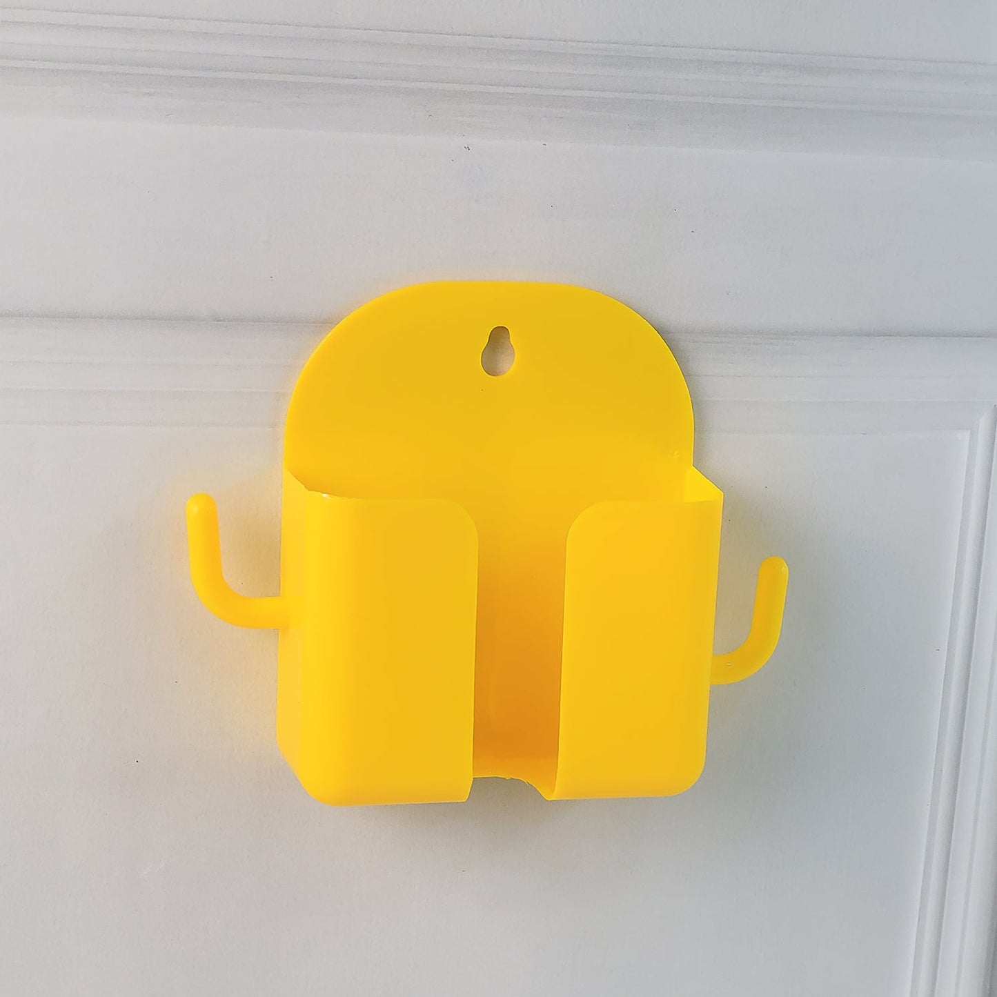 Space-Saving Wall Mount Mobile Phone Holder with Hook – Stand