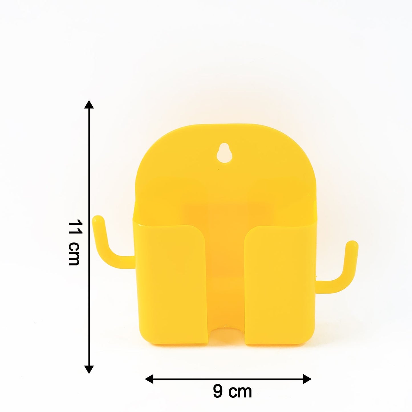 Space-Saving Wall Mount Mobile Phone Holder with Hook – Stand