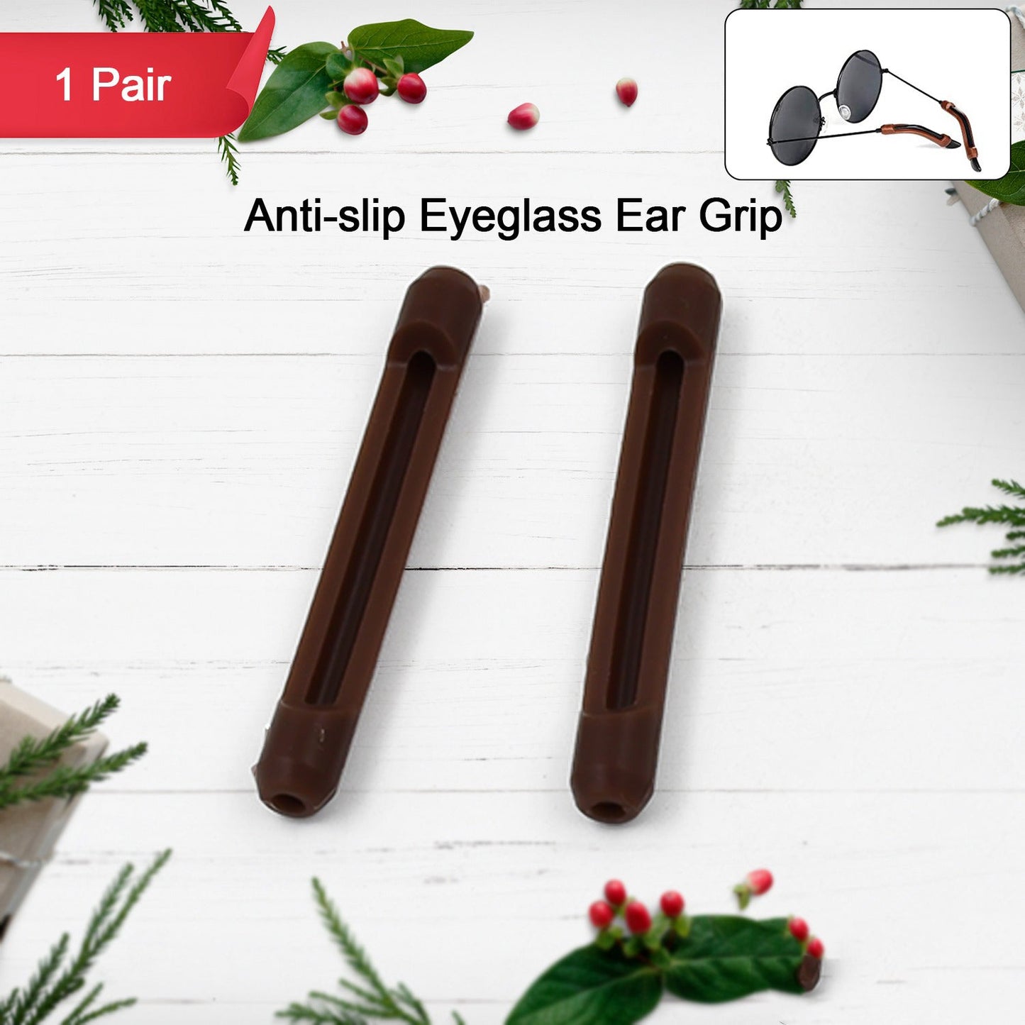 Anti-Slip Eyeglass Ear Grips – Comfortable Silicone Hooks | Velvet Wellness