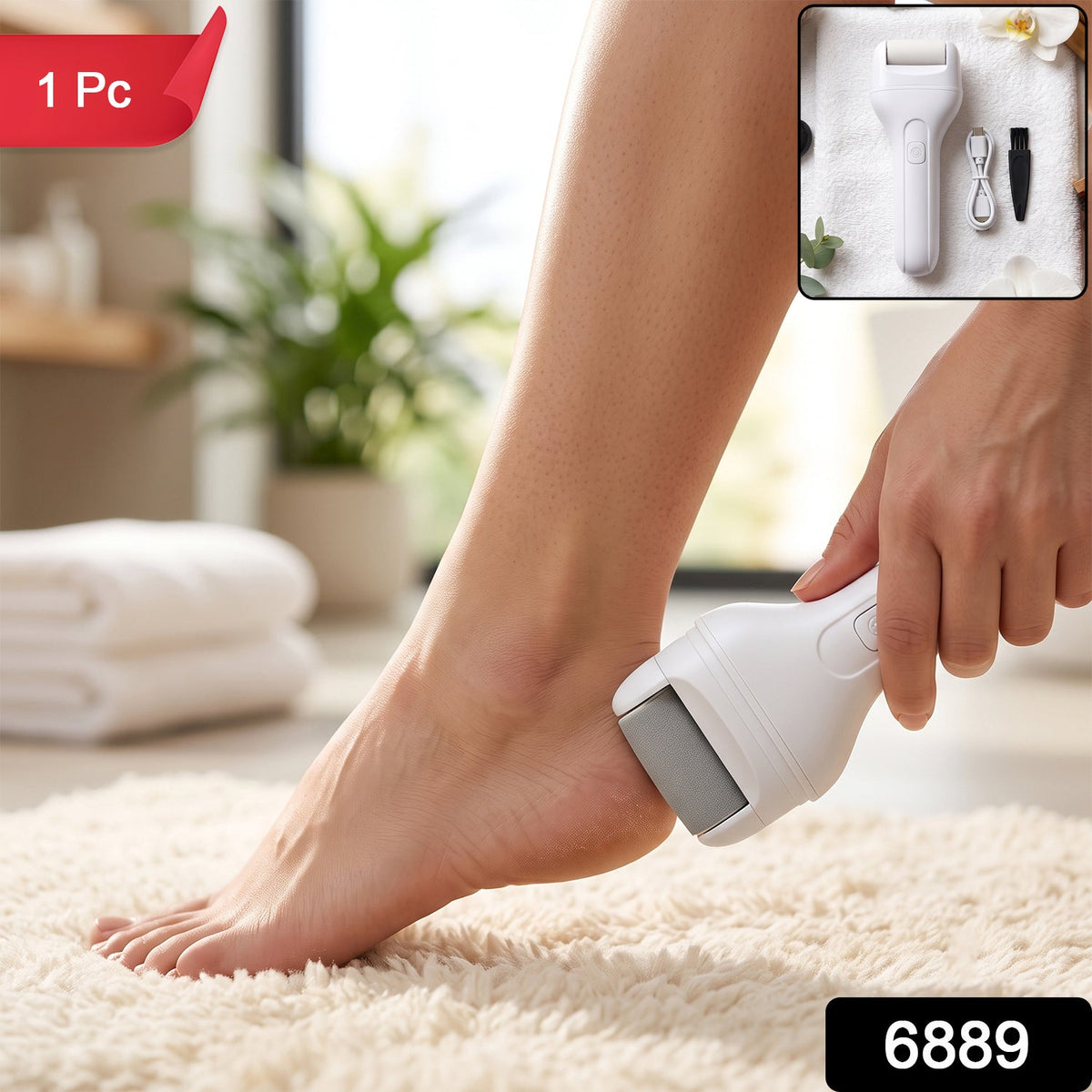 Electric Foot File – Rechargeable Callus Remover