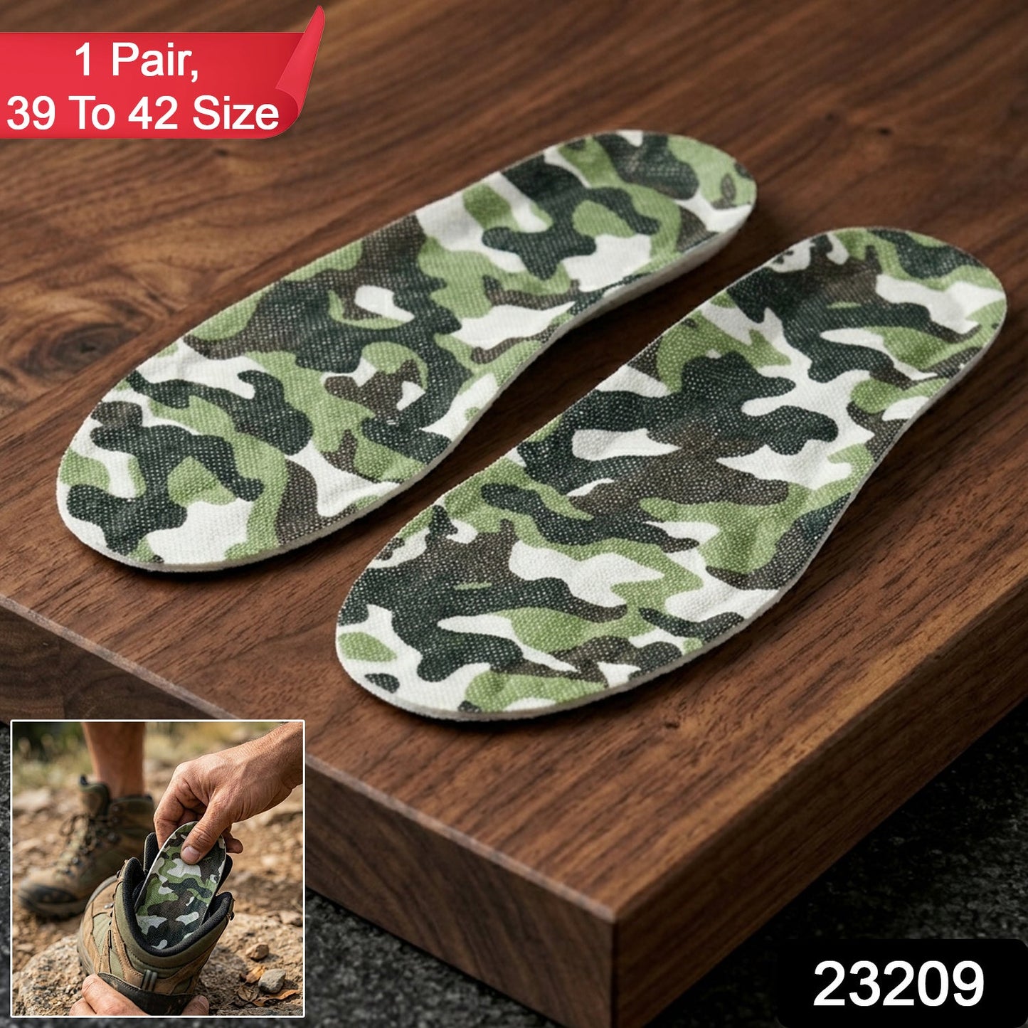 Flexible Shock Absorbing Shoe Insoles – Comfort Fit & Support