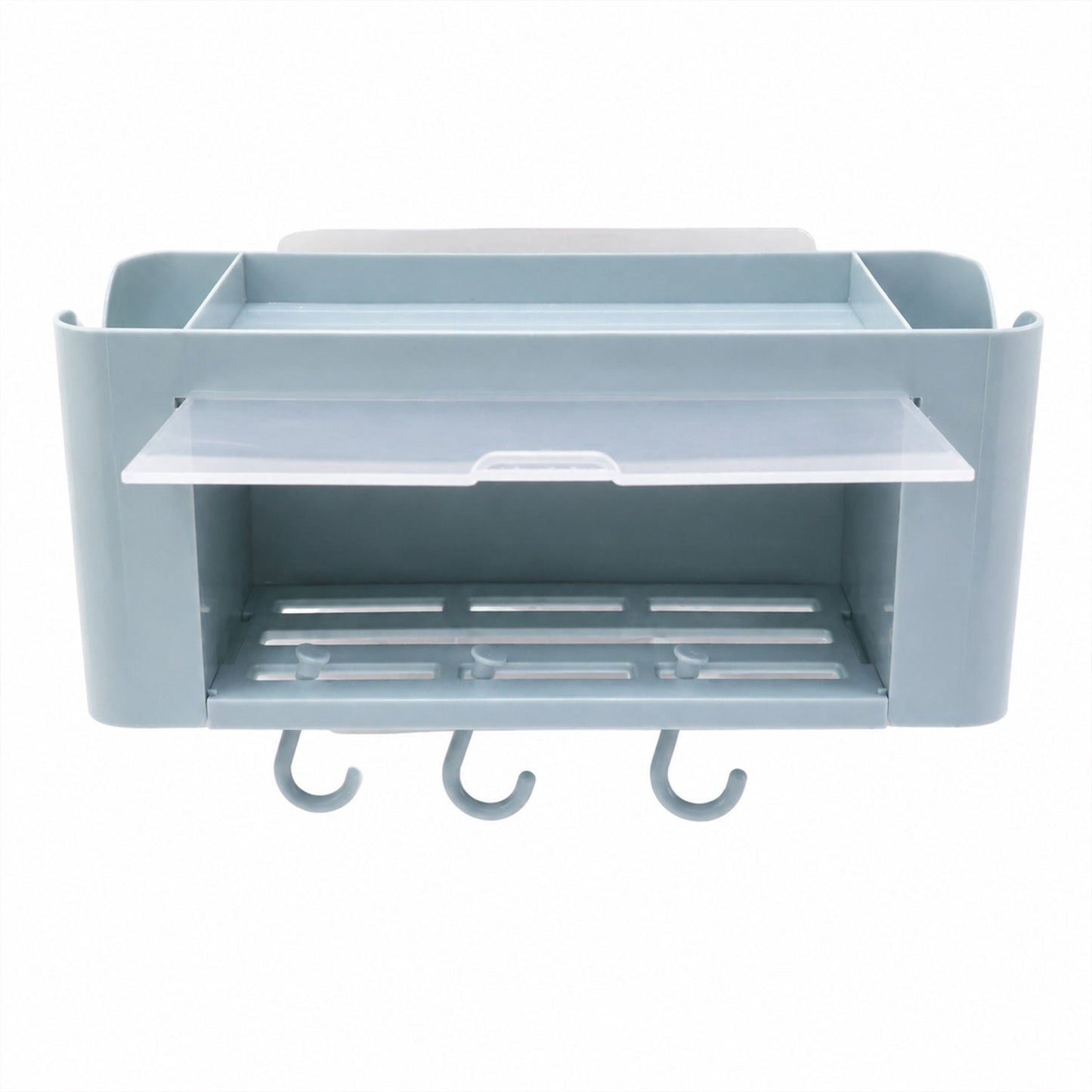Stay Organized Wall Mounted Storage Organizer Shelf Bathroom