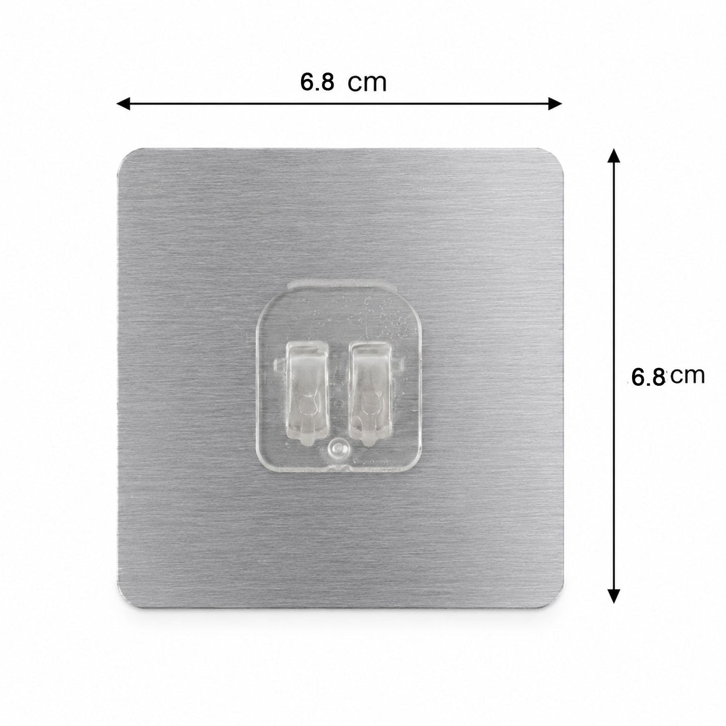 Reusable Self-Adhesive Transparent Wall Hook – Damage-Free
