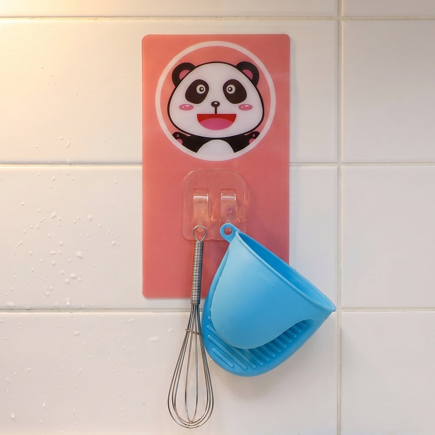 Cartoon Adhesive Wall Hook – Strong Hold & No Drilling
