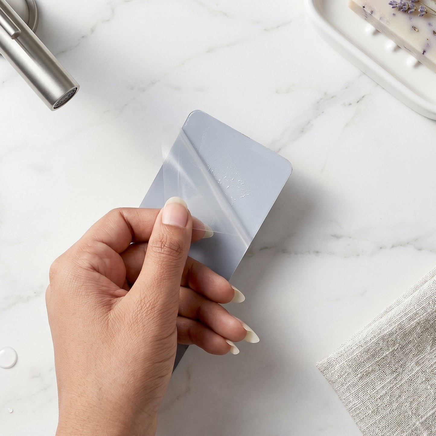 Reusable Strong Adhesive Plastic Wall Hook – No Drilling