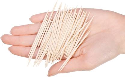 Wooden Toothpicks – Hygienic Dispenser Box, 250 Sticks |